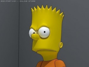 bart simpson 3D Модель