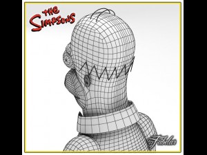 homer simpson 3D Model