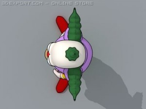 krusty the clown 3D Модель
