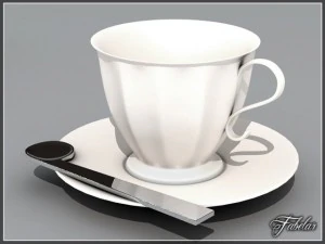coffee service tray 3D Model