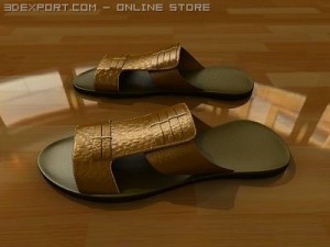 sandals 3D Модель