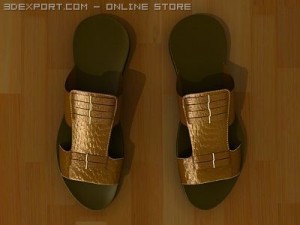 sandals 3D Модель