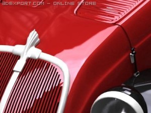 fiat topolino 1946 Modello 3D
