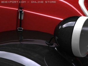 fiat topolino 1946 Modello 3D