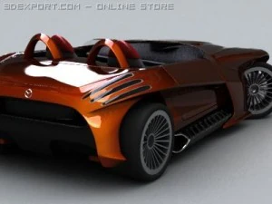 mercedes f400 3D Model