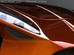 mercedes f400 3D Model