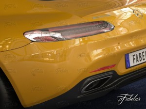 mercedes amg gt vray 3D Model