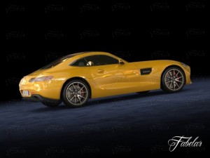 mercedes amg gt vray 3D Model