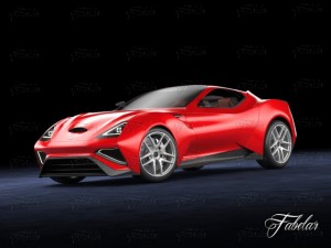 icona vulcano Modelo 3D