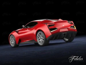 icona vulcano 3D Model