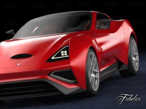 icona vulcano Modelo 3D