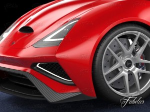 icona vulcano Modelo 3D