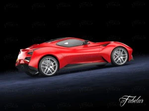 icona vulcano 3D Model