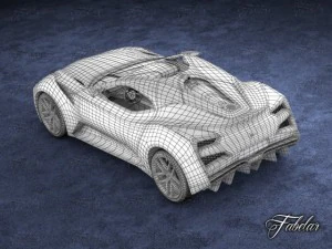 icona vulcano 3D Model