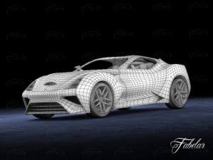 icona vulcano Modelo 3D