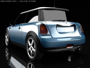 mini cooper 3D Модель