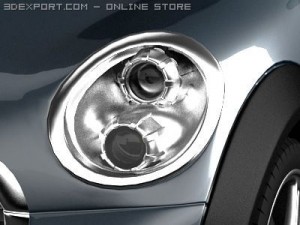 mini cooper 3D Модель