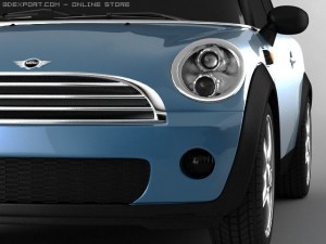 mini cooper 3D Модель