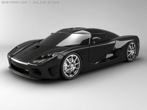koenigsegg ccx 3D मॉडल