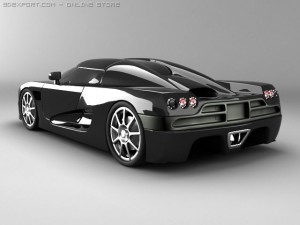 koenigsegg ccx 3D मॉडल