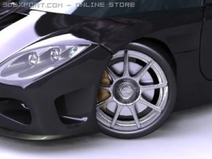 koenigsegg ccx 3D Model