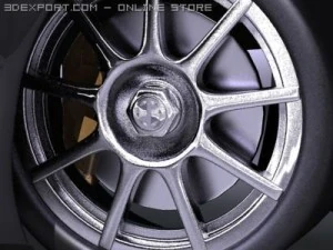 koenigsegg ccx 3D Model