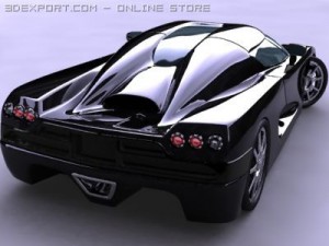 koenigsegg ccx 3D मॉडल
