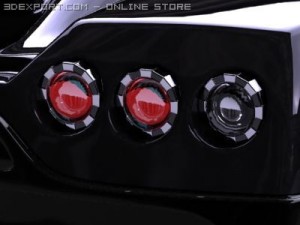 koenigsegg ccx 3D मॉडल