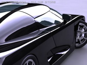 koenigsegg ccx 3D मॉडल