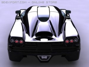 koenigsegg ccx 3D मॉडल