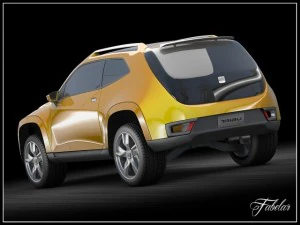 seat tribu concept 3D Model