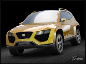 seat tribu concept 3D 모델
