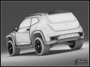 seat tribu concept 3D 모델