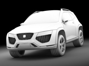 seat tribu concept 3D 모델