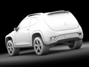 seat tribu concept 3D Model