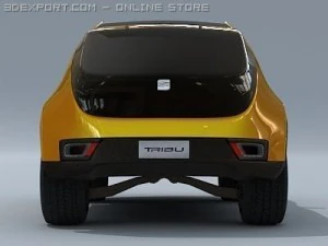 seat tribu concept 3D Model