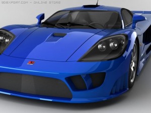 saleen s7 Modelo 3D