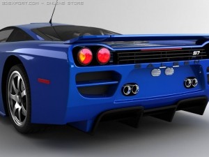 saleen s7 Modelo 3D