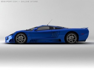 saleen s7 Modelo 3D