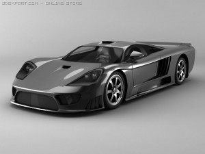 saleen s7 Modelo 3D