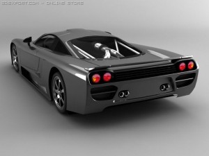 saleen s7 Modelo 3D