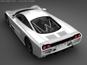 saleen s7 Modelo 3D