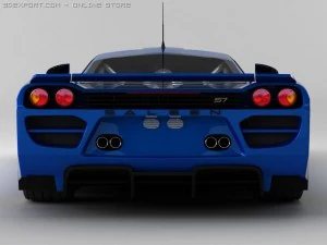 saleen s7 3D Model
