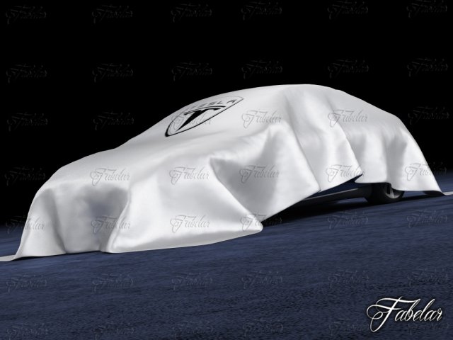 tesla s 2013 3D Model .c4d .max .obj .3ds .fbx .stl .blend 