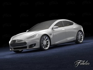 tesla s 2013 3D Model