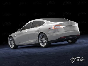 tesla s 2013 3D Model