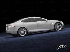 tesla s 2013 3D Model