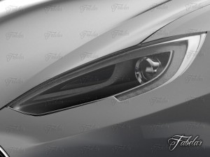 tesla s 2013 3D Model