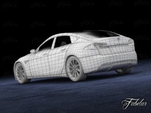 tesla s 2013 3D Model