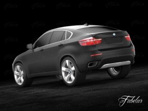 bmw x6 2013 Modèle 3D